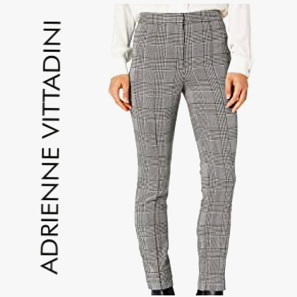 Adrienne Vittadini Pants - Adrienne Vittadini Plaid Straight Pant